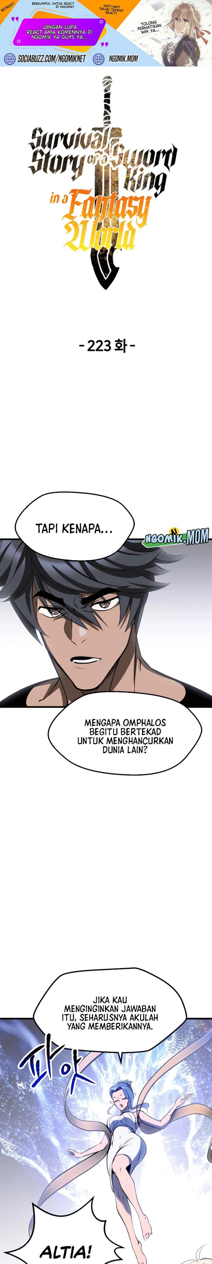 Otherworldly Sword King’s Survival Records chapter 223